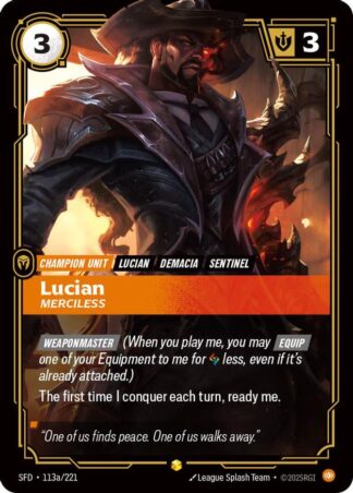 Lucian – Merciless Lucian – Merciless