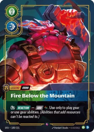 Ornn – Fire Below the Mountain Ornn – Fire Below the Mountain