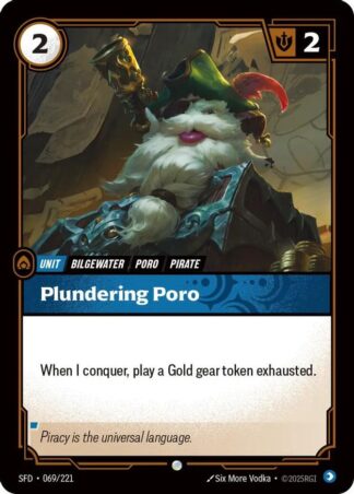 Plundering Poro Plundering Poro