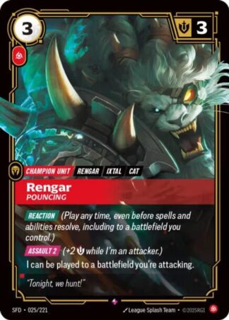 Rengar – Pouncing Rengar – Pouncing
