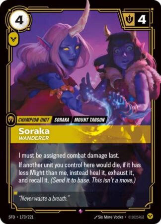 Soraka – Wanderer Soraka – Wanderer