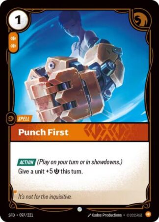 Punch First Punch First