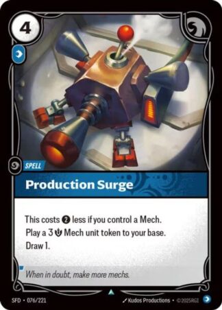 Production Surge Production Surge