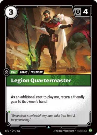 Legion Quartermaster Legion Quartermaster