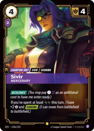 Sivir – Mercenary Sivir – Mercenary