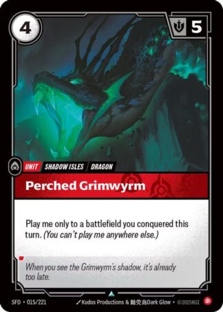 Perched Grimwyrm Perched Grimwyrm