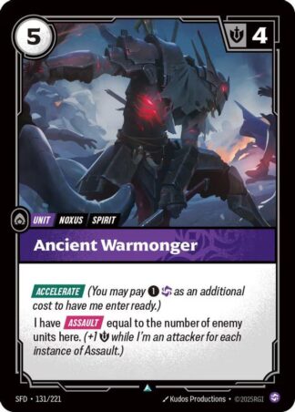 Ancient Warmonger Ancient Warmonger