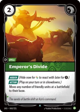Emperor’s Divide Emperor’s Divide