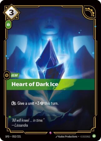 Heart of Dark Ice Heart of Dark Ice