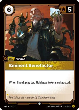 Eminent Benefactor Eminent Benefactor