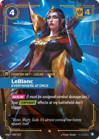 LeBlanc, Everywhere At Once LeBlanc, Everywhere At Once