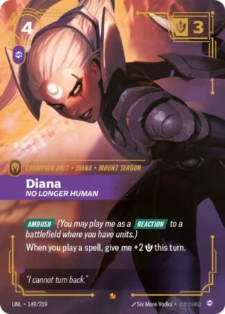 Diana, No Longer Human Diana, No Longer Human