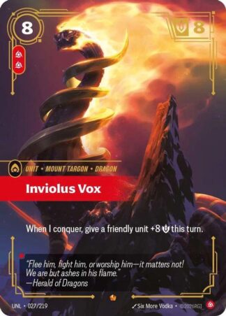 Inviolus Vox Inviolus Vox