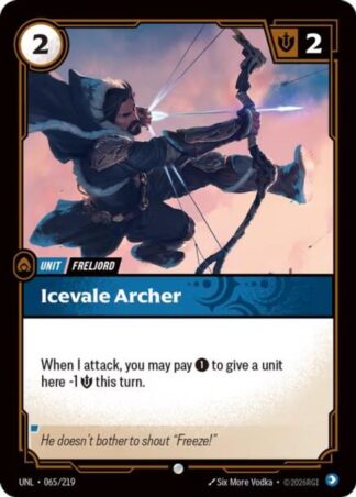 Icevale Archer Icevale Archer