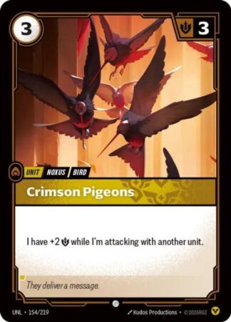 Crimson Pigeons Crimson Pigeons