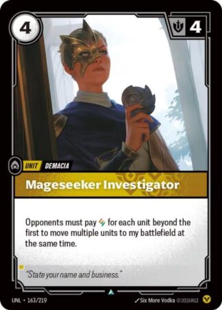 Mageseeker Investigator Mageseeker Investigator