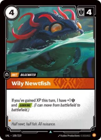Wily Newtfish Wily Newtfish