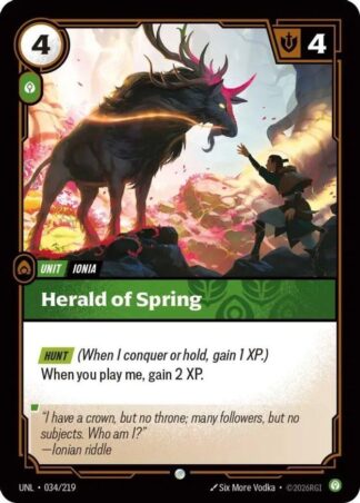 Herald of Spring Herald of Spring