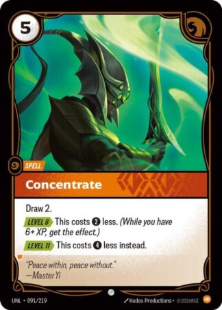 Concentrate Concentrate
