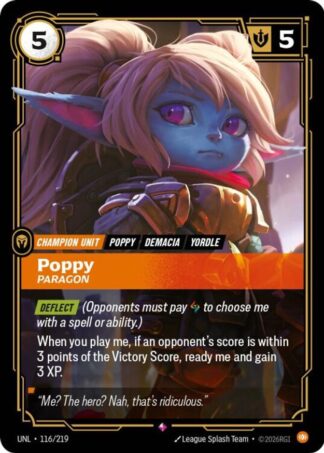 Poppy, Paragon Poppy, Paragon