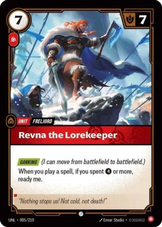 Revna the Lorekeeper Revna the Lorekeeper