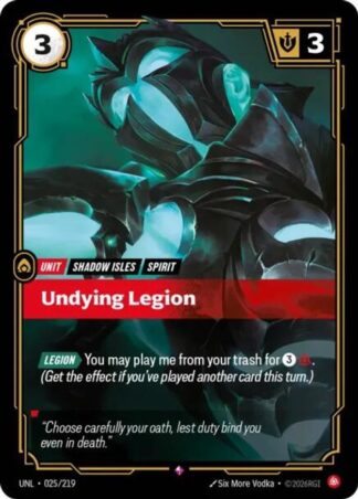 Undying Legion Undying Legion