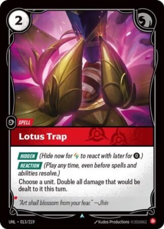 Lotus Trap Lotus Trap