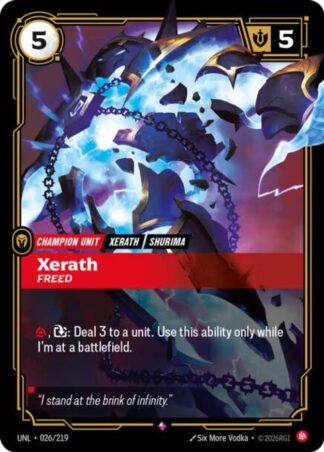 Xerath, Freed Xerath, Freed