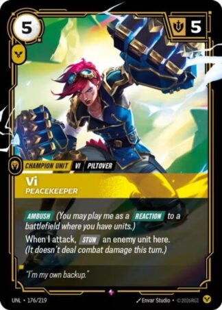 Vi, Peacekeeper Vi, Peacekeeper