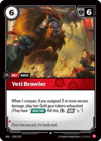 Yeti Brawler Yeti Brawler