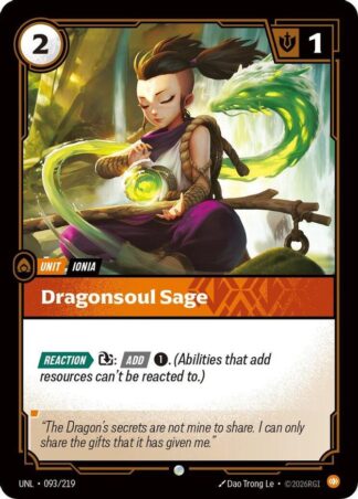 Dragonsoul Sage Dragonsoul Sage