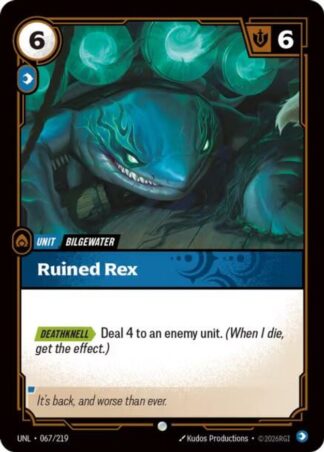 Ruined Rex Ruined Rex