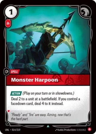 Monster Harpoon Monster Harpoon