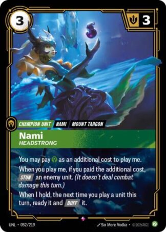 Nami, Headstrong Nami, Headstrong