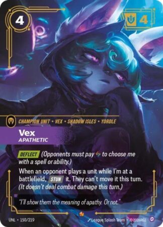 Vex, Apathetic Vex, Apathetic