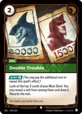Double Trouble Double Trouble