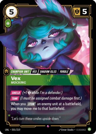 Vex, Mocking Vex, Mocking