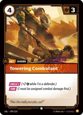 Towering Combatant Towering Combatant