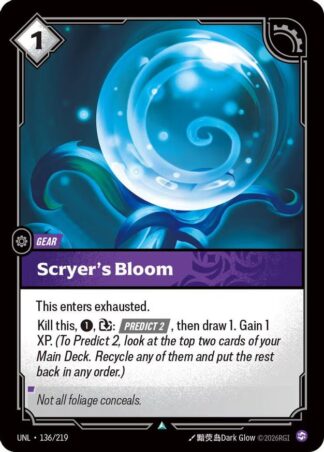 Scryer’s Bloom