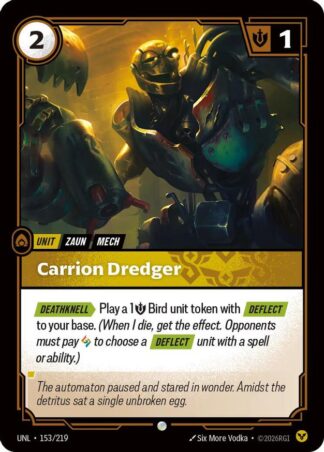 Carrion Dredger Carrion Dredger