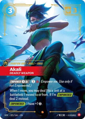 Akali, Deadly Weapon Akali, Deadly Weapon