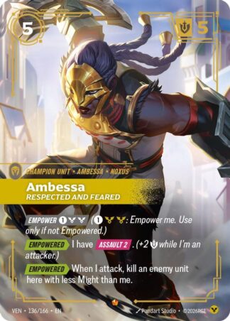 Ambessa, Respected and Feared Ambessa, Respected and Feared