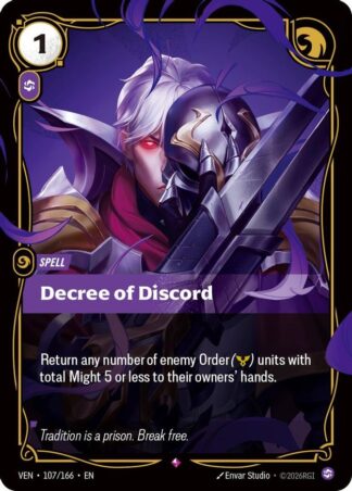 Decree of Discord Decree of Discord