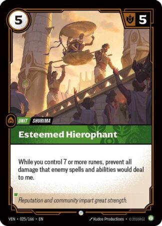 Esteemed Hierophant Esteemed Hierophant