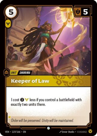 Keeper of Law Keeper of Law