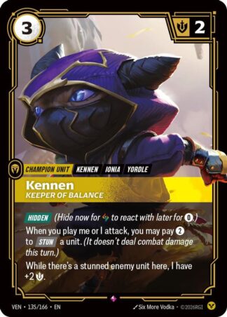 Kennen, Keeper of Balance Kennen, Keeper of Balance