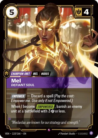 Mel, Defiant Soul Mel, Defiant Soul