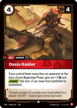 Oasis Raider Oasis Raider
