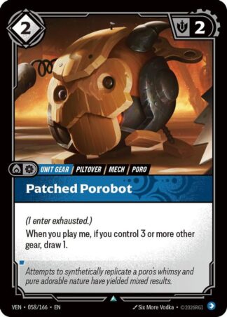 Patched Porobot Patched Porobot