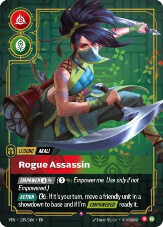 Akali, Rogue Assassin Akali, Rogue Assassin